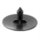 GM Black Nylon Hood Insulation Retainer – 2" Head x 3/4" Stem - Additional Image 1