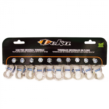 4-6 Gauge Lead-Free Universal Terminals with Lugs - 5/16" Stud