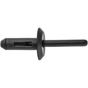 17/64" Nylon Rivet with Flush Beveled Dome Head (3/32"-3/16" Grip Range)