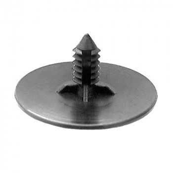 GM Black Nylon Hood Insulation Retainer – 1-21/32" Head x 3/4" Stem
