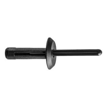 9/32" Nylon Rivet with Flush Beveled Dome Head (3/32"-15/64" Grip Range)