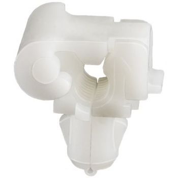 Ford Door Lock Rod End Clip – White Nylon, 5/32" Rod