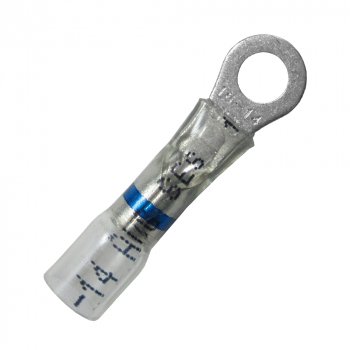 #10 Stud Blue Opti-Seal Ring Terminal 16-14 AWG