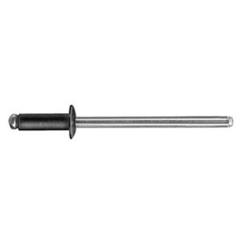 1/8" All-Aluminum Blind Rivet with 1/4" Flange (3/16"-1/4" Grip Range)