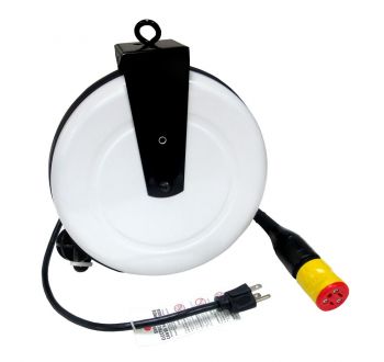 Stubby Saf-T-Lok Outlet - 30" Extension Cord on Reel