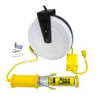 40' Stubby II Worklight on Reel - Stubby Worklight
