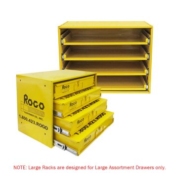 Large Scoop Steel Compartment Box Rack