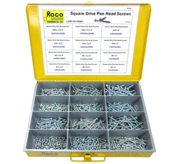 Square Drive Pan Head Screws