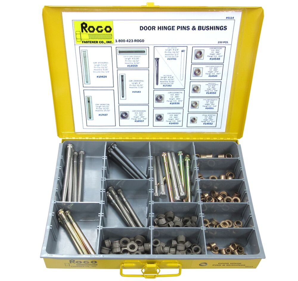 Rogo Fastener Co Inc Door Hinge Pins And Bushings 