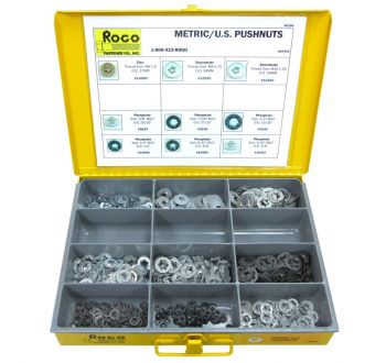 Metric/U.S. Pushnut Bolt Retainers