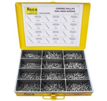 Phillips Oval Head S/T Screws