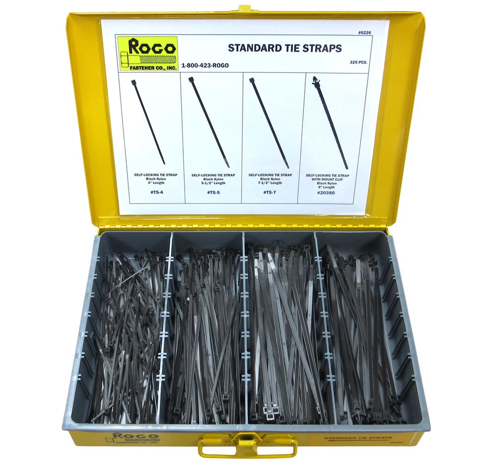 Rogo Fastener Co Inc Standard Tie Straps 