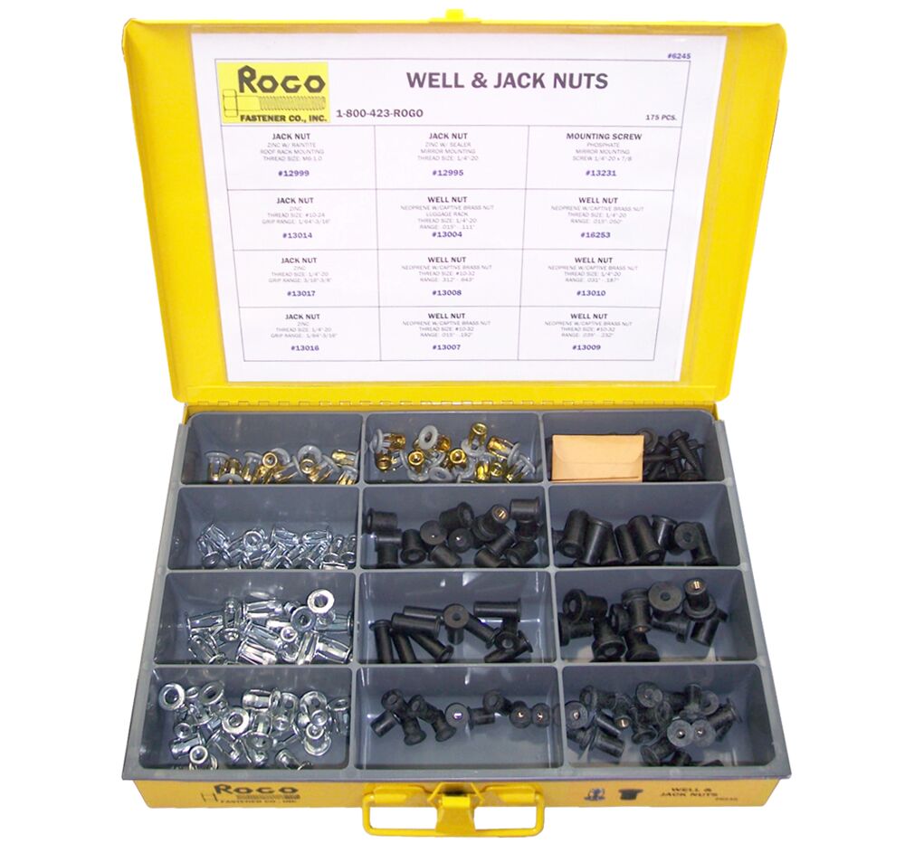 Well And Jack Nuts Rogo Fastener Co Inc 