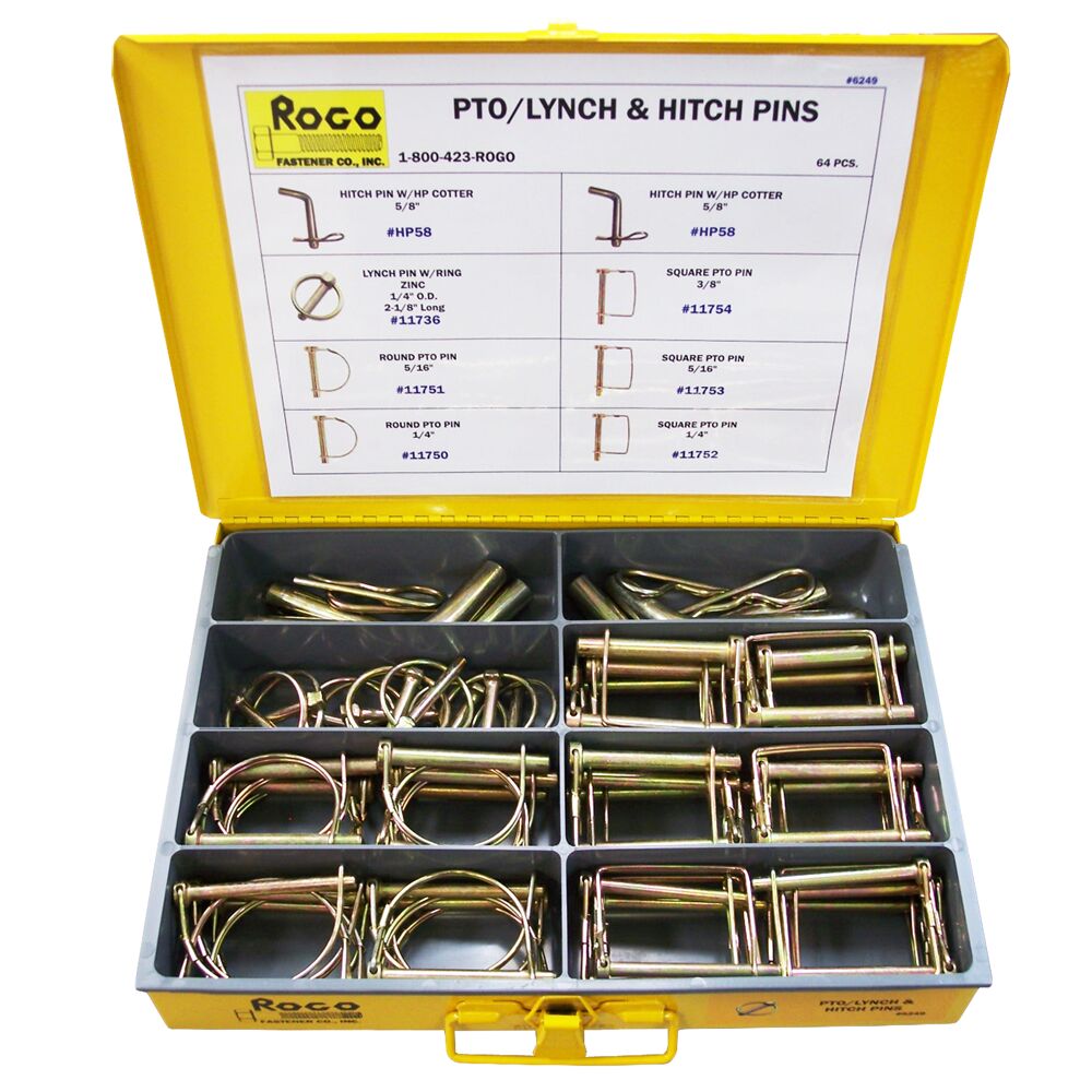 Ptolynch And Hitch Pins Rogo Fastener Co Inc 