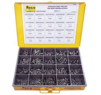 S/S Phillips Pan Head Tapping Screws