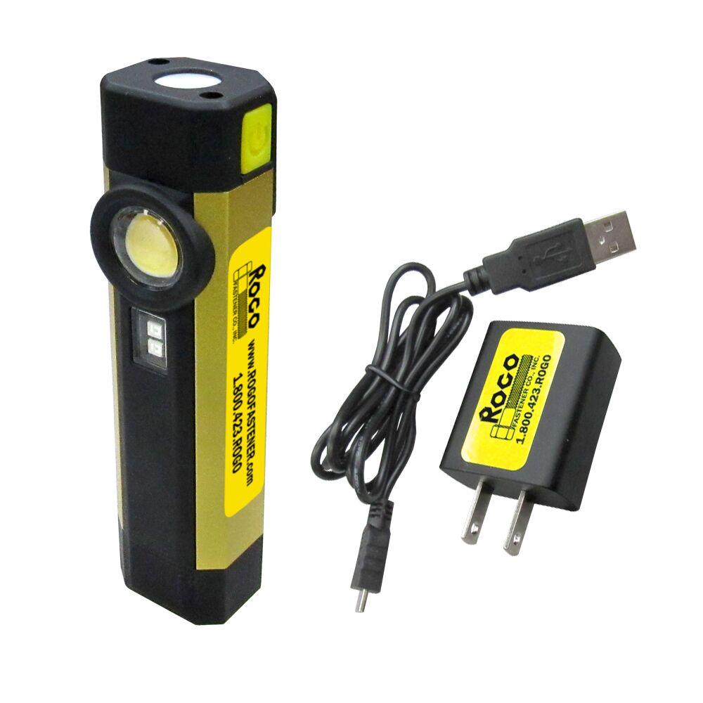 Cordless L.E.D. Pocket Light - Rogo Fastener Co., Inc.