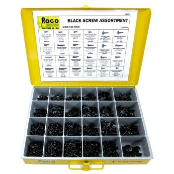 Black Screw Assortment
