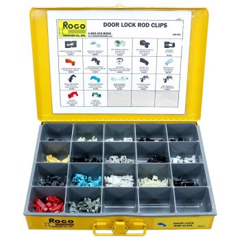 Door Lock Rod Clips