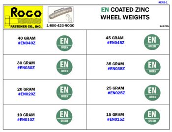 EN Coated Zinc Wheel Weights