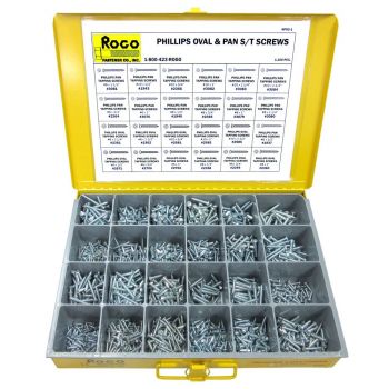 Phillips Oval & Pan Head S/T Screws
