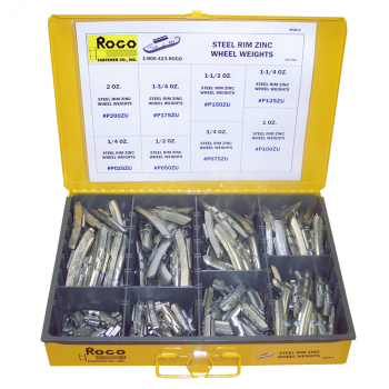 Steel Rim Zinc Wheel Weights