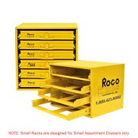 Small Scoop Compartment Box Rack