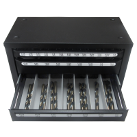 96-pc. Jobber Drill Bit Set - 135° Split Point