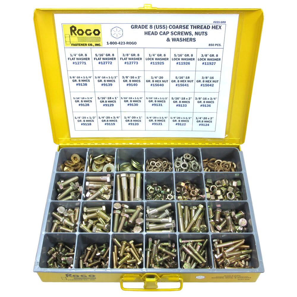 Hex Head Cap Screws Nuts And Washers Rogo Fastener Co Inc 