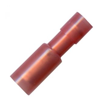 .157" Receptacle Solderless Bullet Quick Connect Terminal 22-18 Gauge