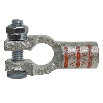 2/0 Gauge Negative Cablelink Straight Battery Terminal