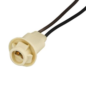 GM/Ford Instrument Panel & Marker Light Socket Pigtail – 2-Wire