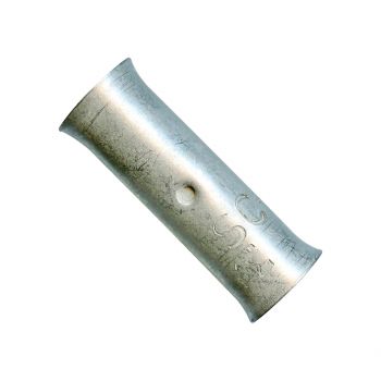 1-1/4" Long Double Flared Butt Connector 2 Gauge