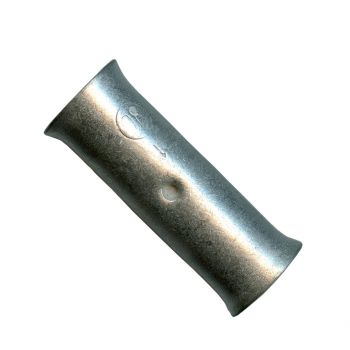 1-3/8" Long Double Flared Butt Connector 1 Gauge
