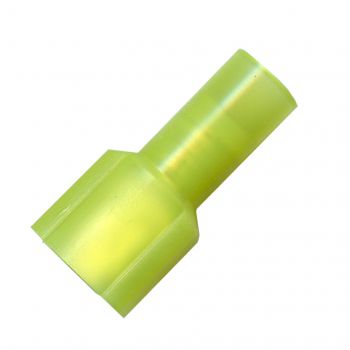 1/4" Fully-Insulated Male Slip-On Coupler 12-10 Gauge