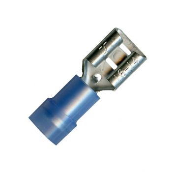 1/4" Solderless Female Slip-On Terminal 16-14 Gauge