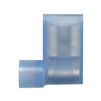 1/4" Fully-Insulated Female Slip-On Flag Coupler 16-14 Gauge