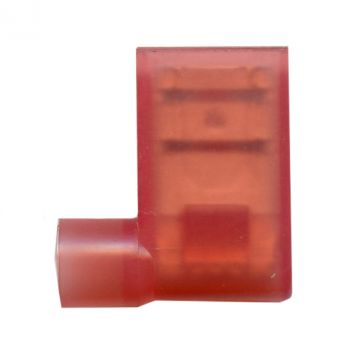 1/4" Fully-Insulated Female Slip-On Flag Coupler 22-18 Gauge