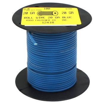 20 Gauge Blue General Purpose Primary Wire - 100'