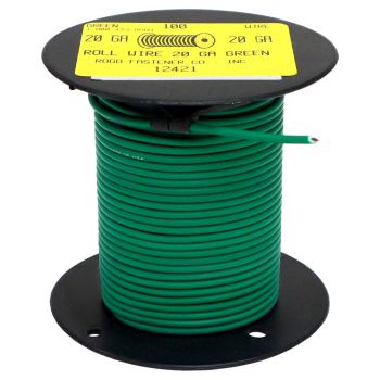 20 Gauge Green General Purpose Primary Wire - 100'