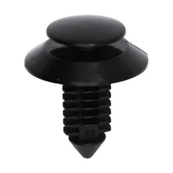 Ford Black Nylon Door Trim Panel Retainer – 25/32" Head x 5/8" Stem