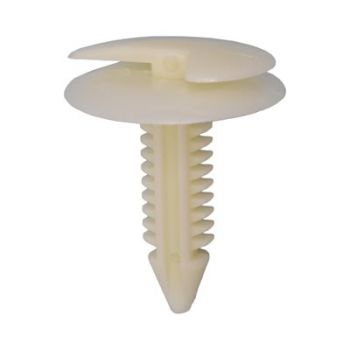 GM White Nylon Door Conduit & Trim Panel Retainer – 15/16" Head x 1-1/8" Stem