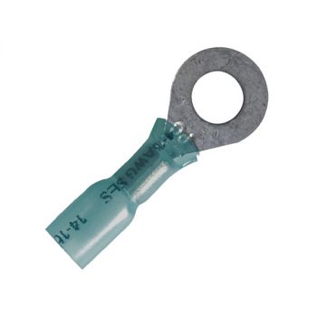 1/4" Stud Blue Krimp & Seal Ring Terminal 16-14 Gauge