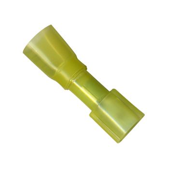 .250" Tab Yellow Male Krimp & Seal Fully-Insulated Slip-On Connector 12-10 Gauge