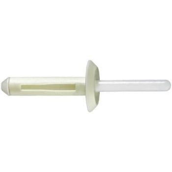 1/4" White Rivet - 5/32"-13/32" Grip Range