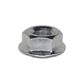 7/16"-14 Hex Flange Lock Nut Serrated