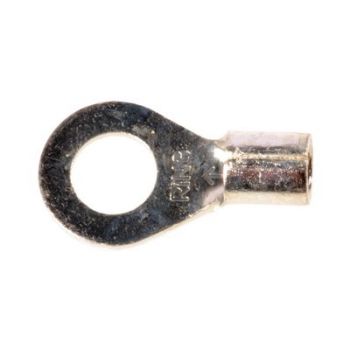 5/16" Stud Solderless Ring Terminal Non-Insulating 8 Gauge