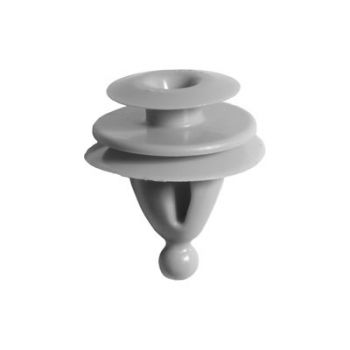 Toyota/Scion Door Trim Panel Retainer – Gray Nylon, 14mm Stem, 10mm Diameter