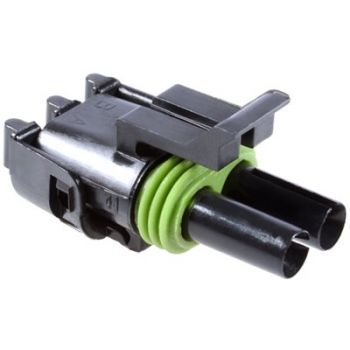 2-Cavity Connector Shell For Female Terminal