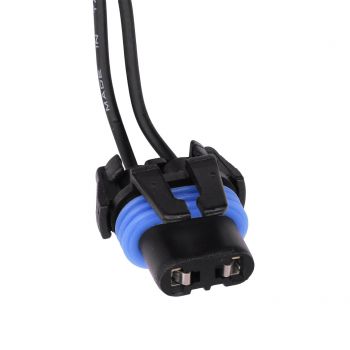 GM/Ford 9005 Halogen High-Beam & Fog-Light Socket Pigtail – 2-Wire