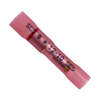 Pink Krimp & Seal Step-Down Connector 8 to 12-10 Gauge